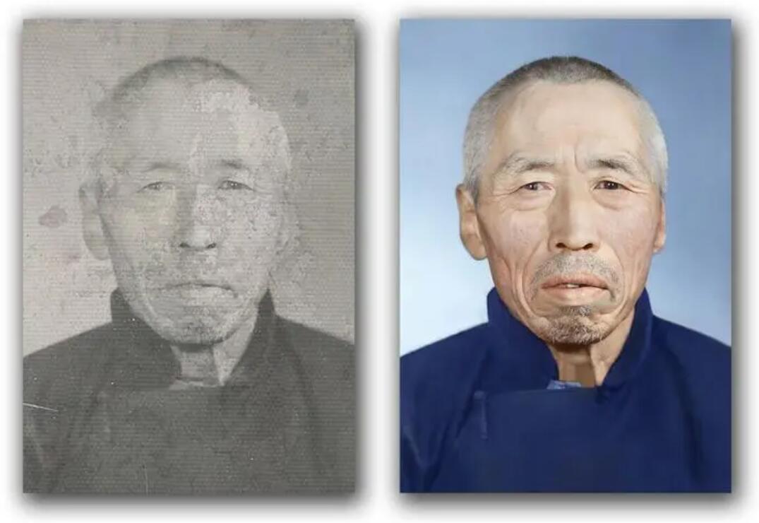 石排镇破损照片修复-56
